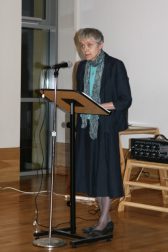 Sr Catherine Brennan speaking at book launch