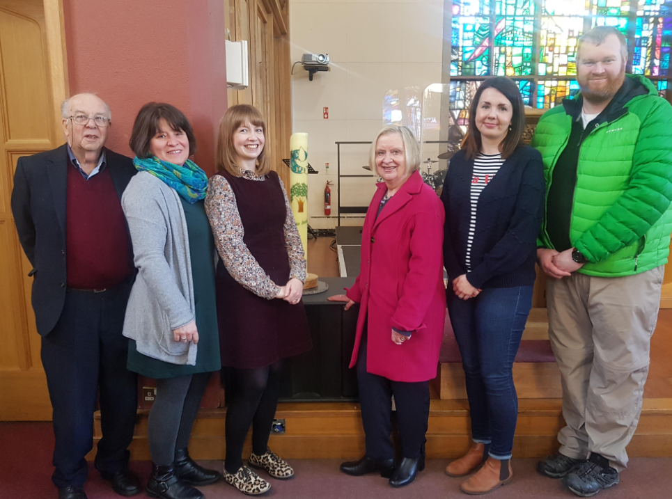 ECI Climate Justice Candle visits Lowe Presbyterian Church, Belfast ...